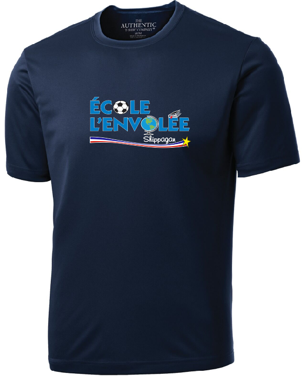 École Envolée - T-shirt 100% polyester Homme