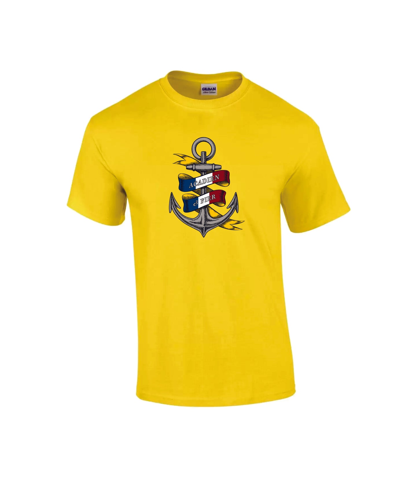 T-shirt acadien - Ancre Acadien