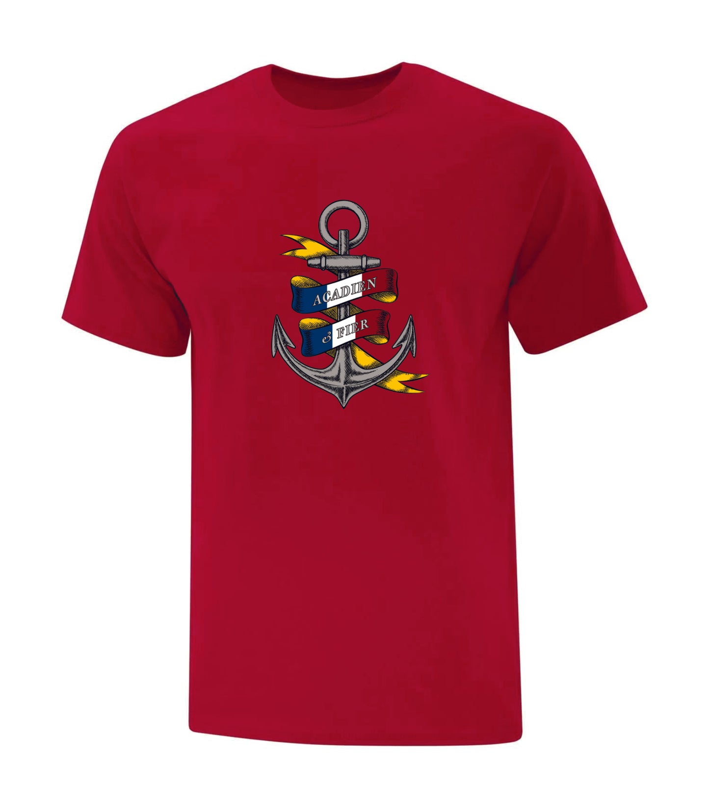 T-shirt acadien - Ancre Acadien