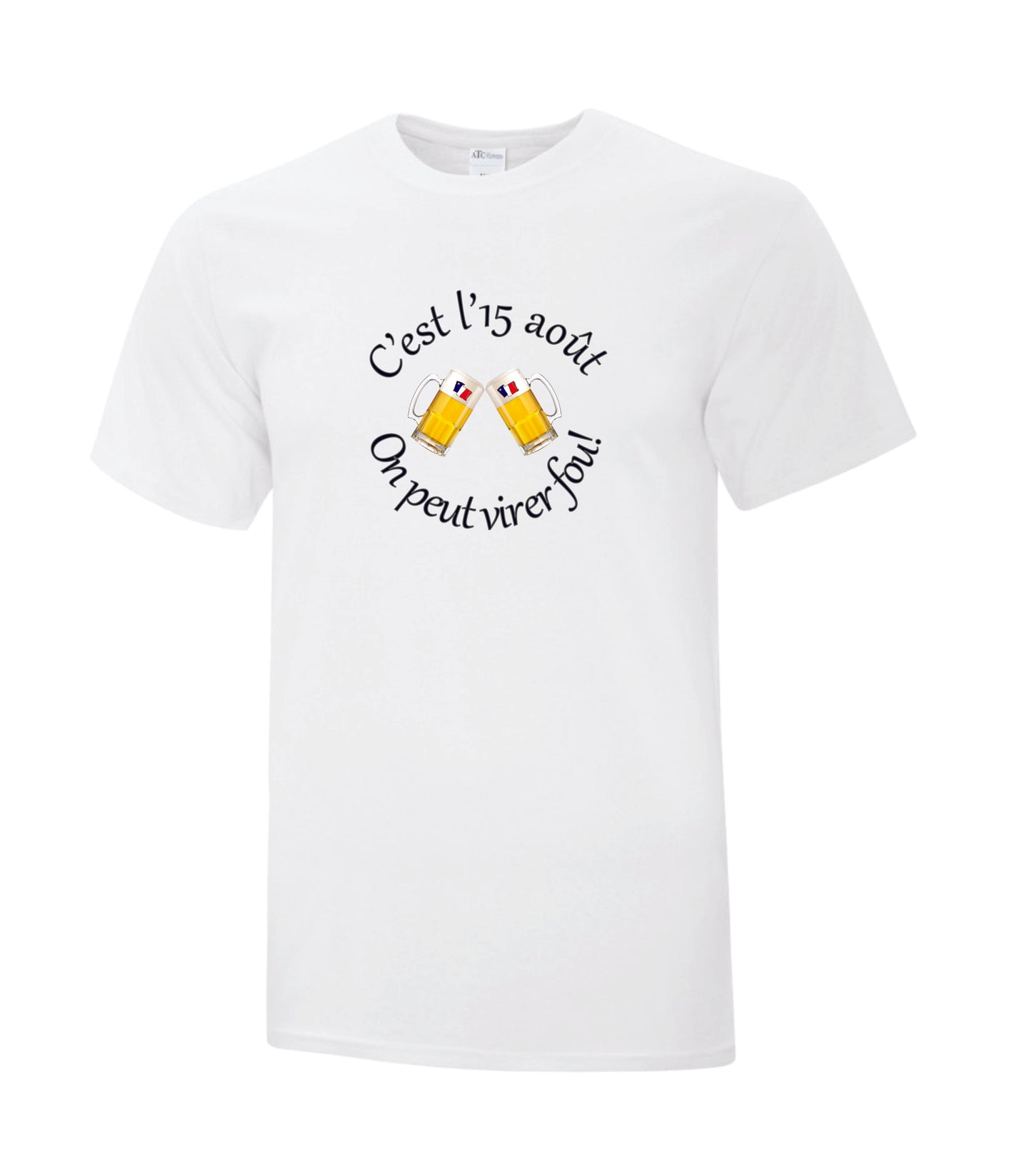T-shirt acadien - Bière