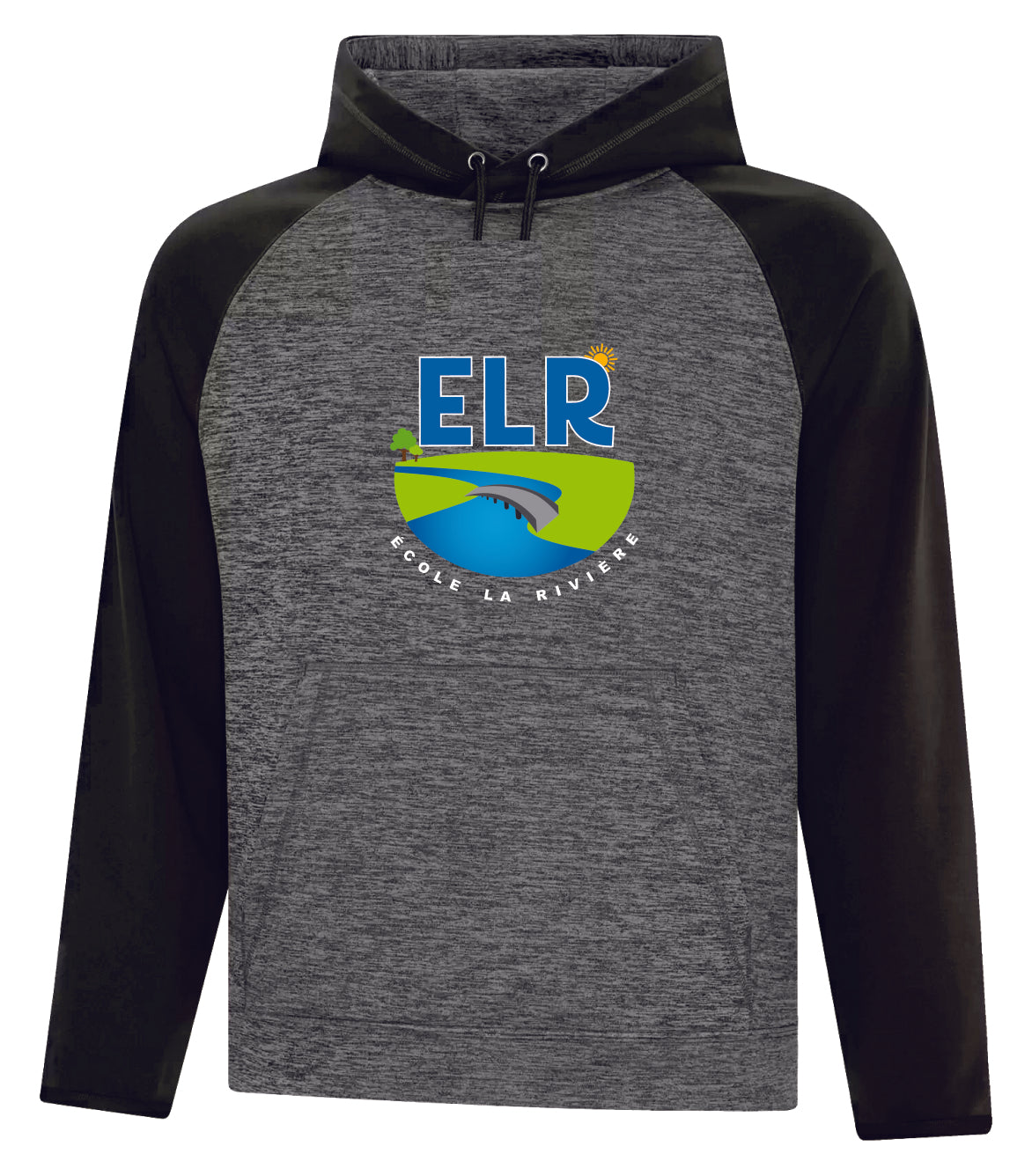 École La Rivière - Cagoule 2 couleurs