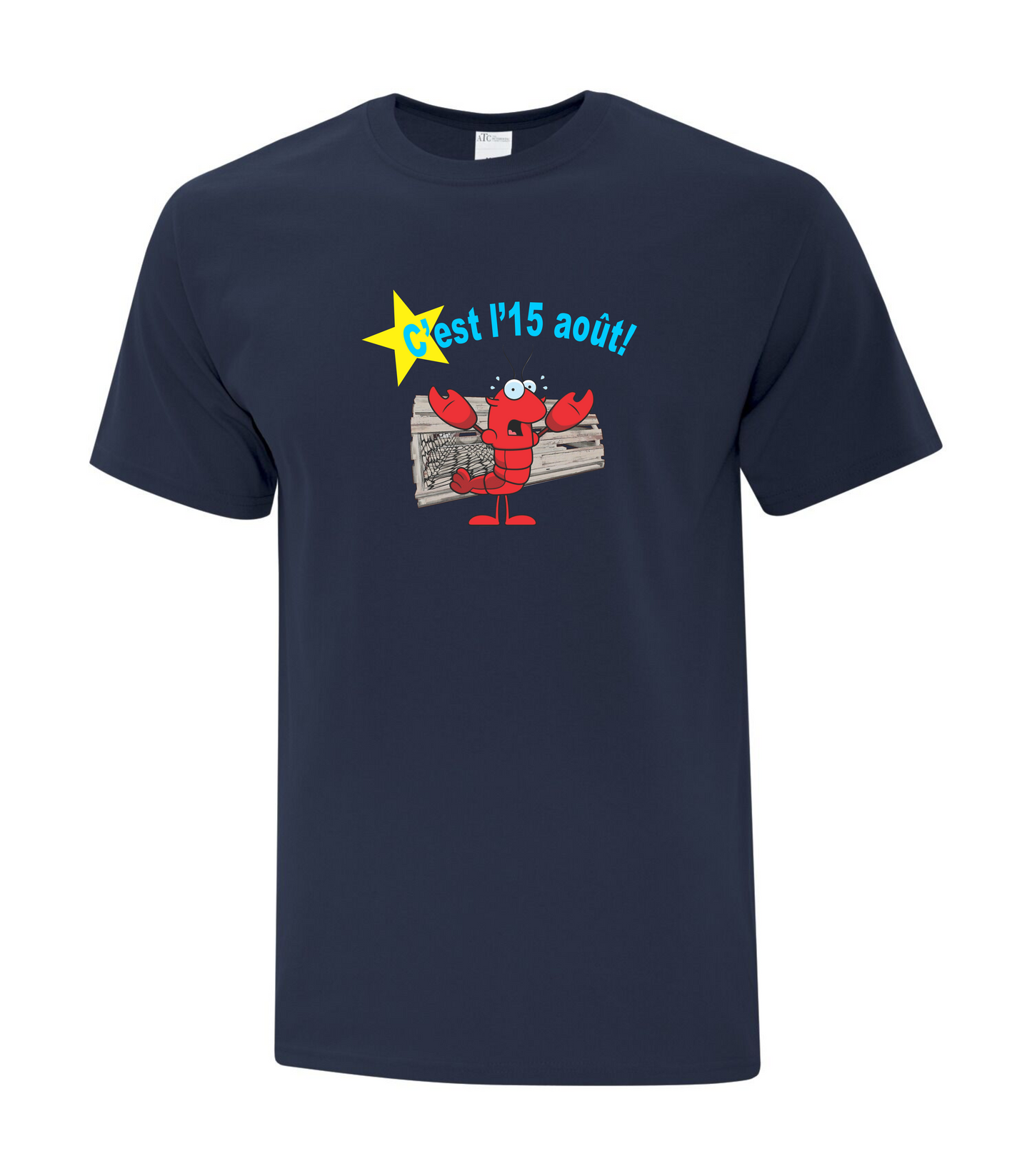 T-shirt acadien - Trappe homard