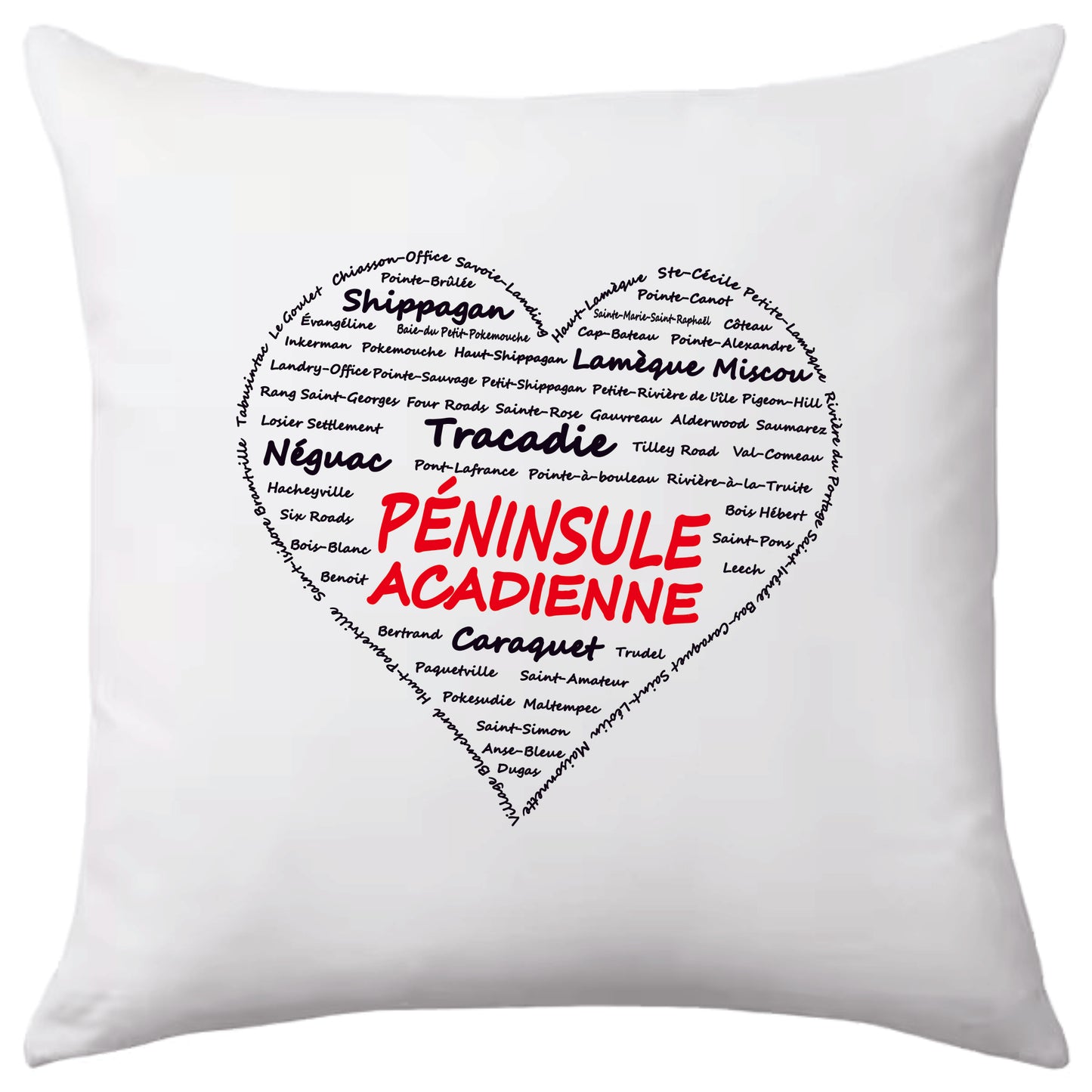 Coussin - Coeur Péninsule acadienne