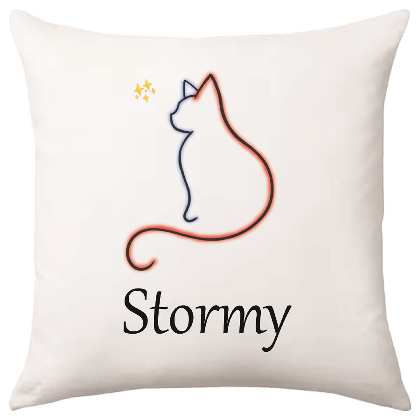 Coussin acadien - Animaux avec nom personnalisé