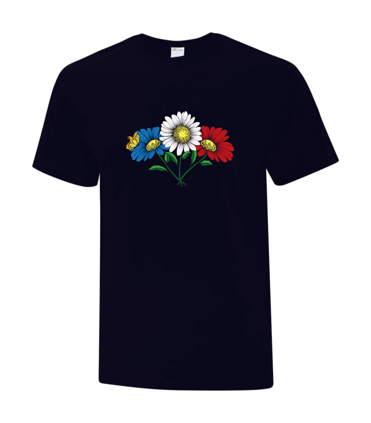 T-shirt acadien - Marguerites