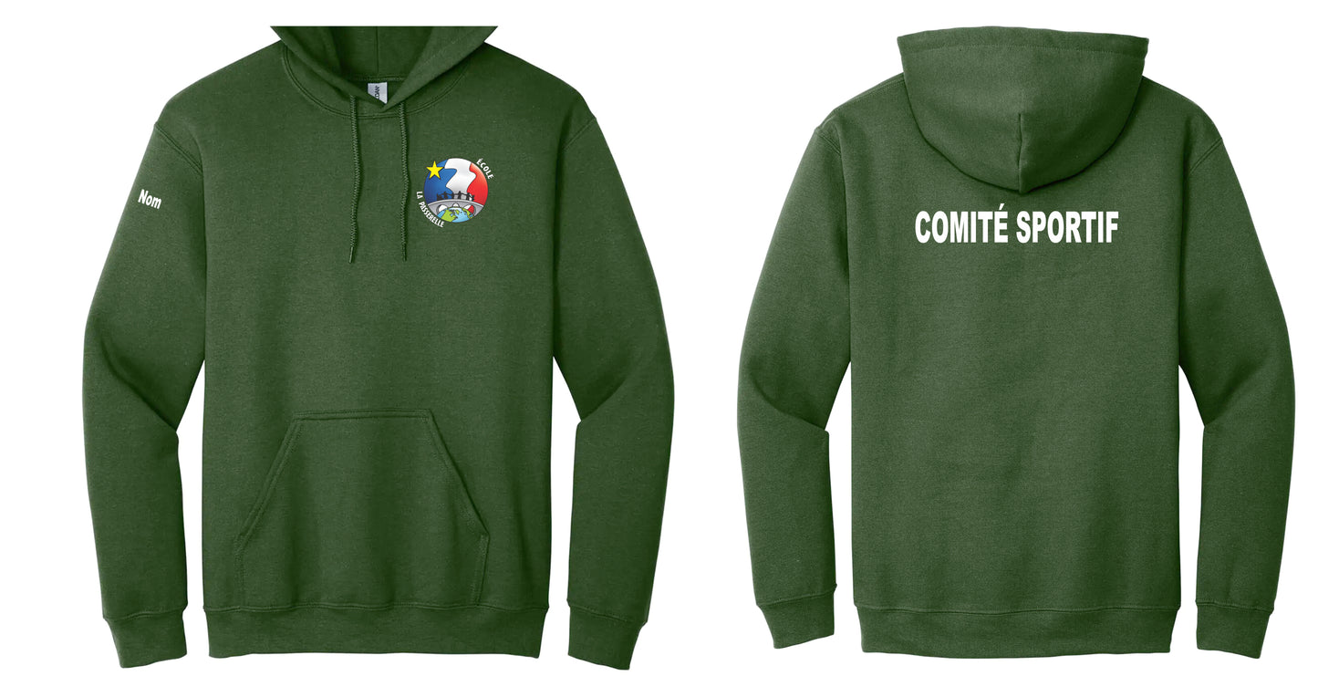 École La Passerelle - Cagoule Comité sportif