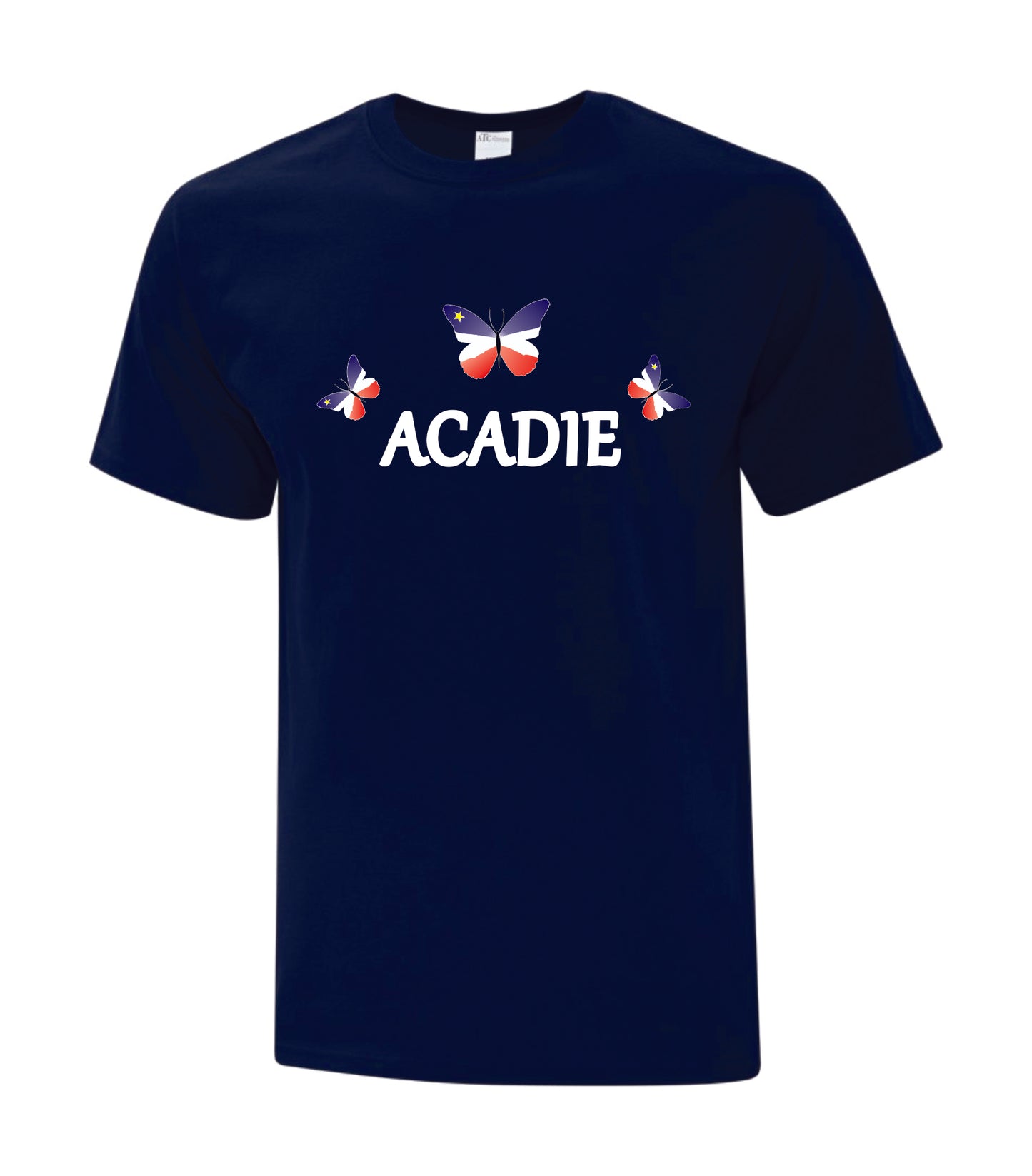 T-shirt acadien - Papillons