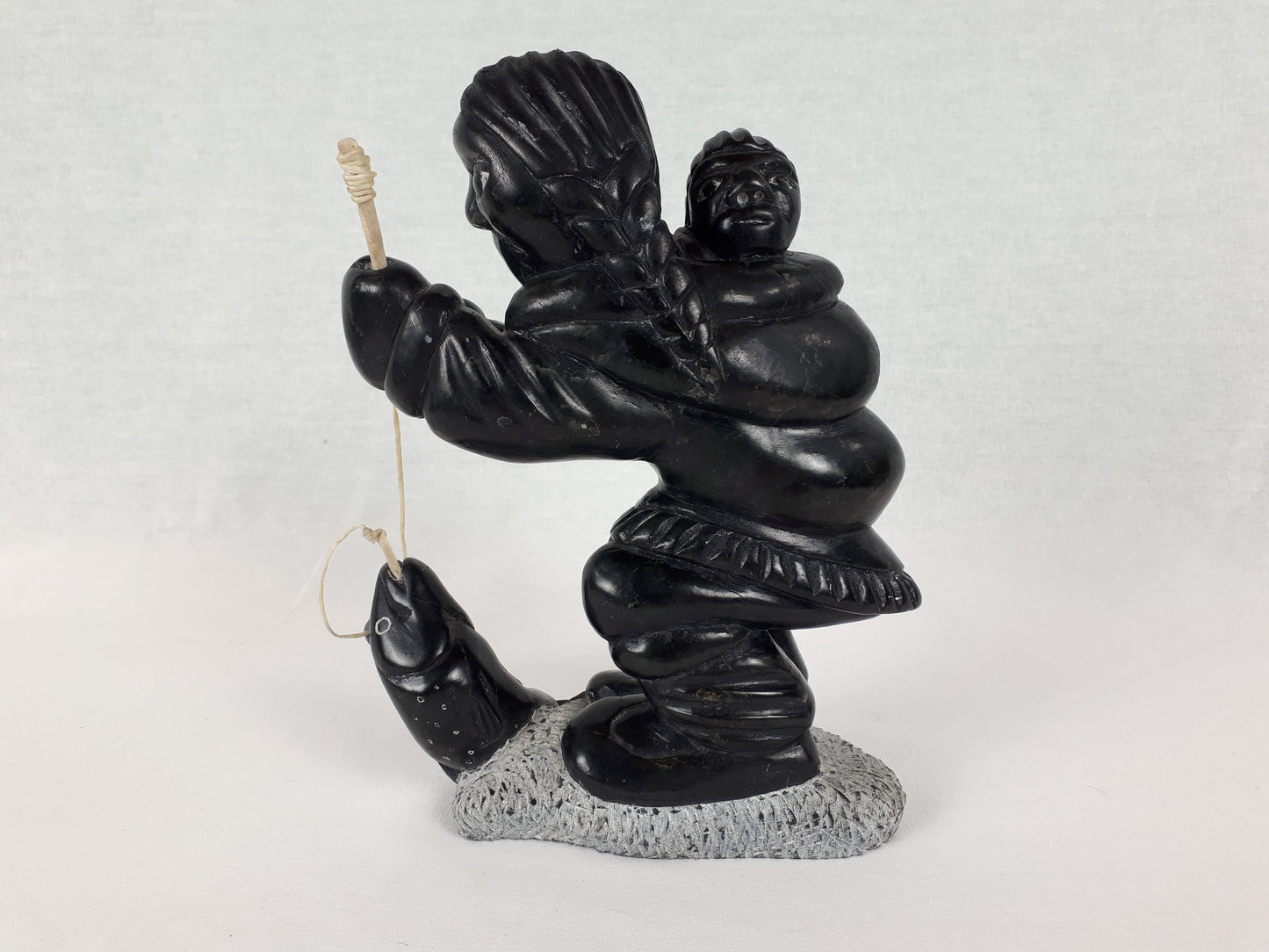 Mother and Child fishing