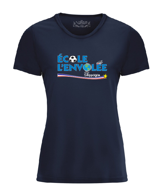École Envolée - T-shirt 100% polyester col rond