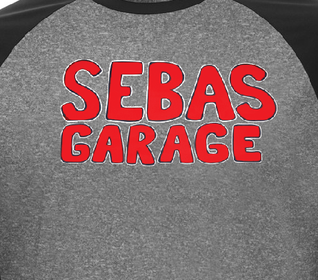 Sebas Garage - chandail manche 3/4