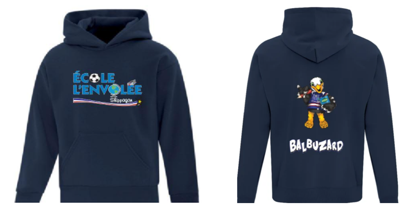 École Envolée - Cagoule enfant