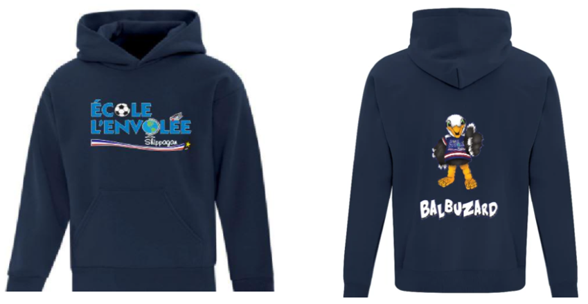 École Envolée - Cagoule enfant