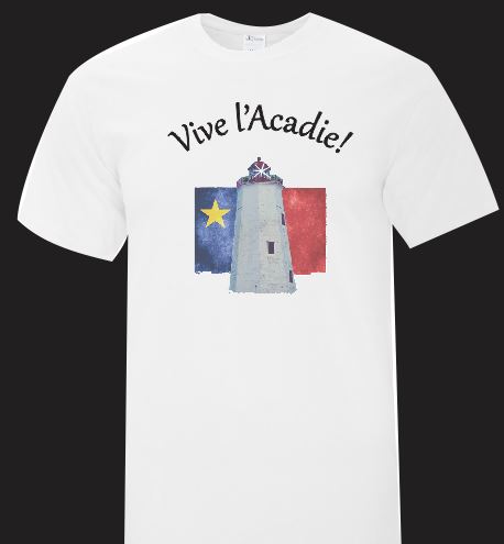 T-shirt acadien