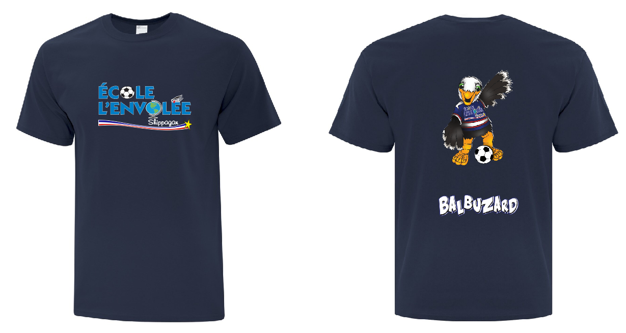 École Envolée - T-shirt 100% coton