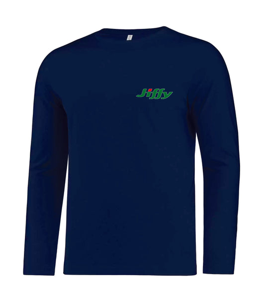 Jiffy - Chandail manche longue brodé (8015-Unisex)