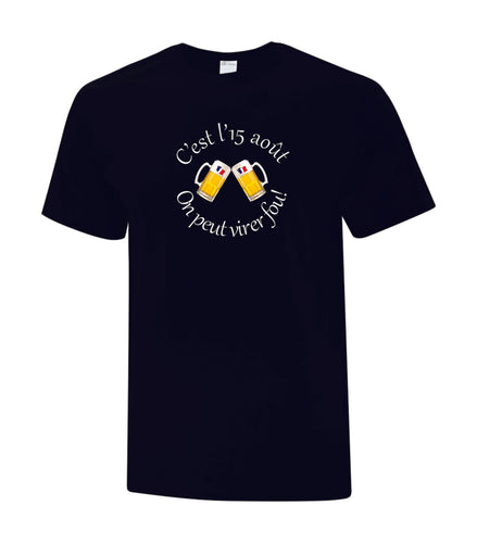 T-shirt acadien - Bière