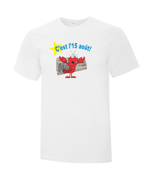 T-shirt acadien - Trappe homard