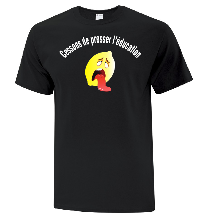 T shirt- Citron pressé