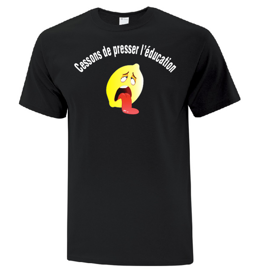 T shirt- Citron pressé