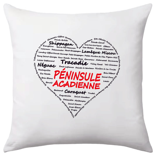 Coussin - Coeur Péninsule acadienne