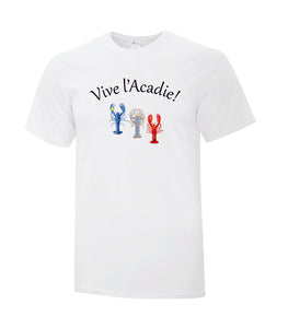 T-shirt acadien - Homards