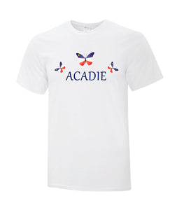 T-shirt acadien - Papillons