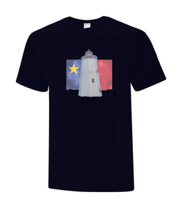 T-shirt acadien - Phare