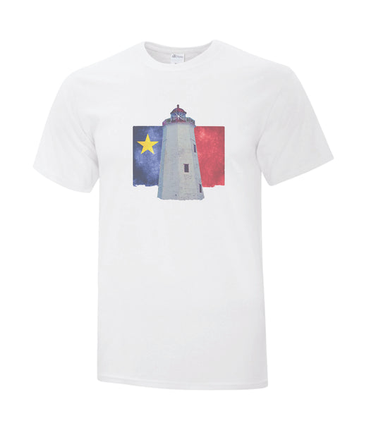 T-shirt acadien - Phare