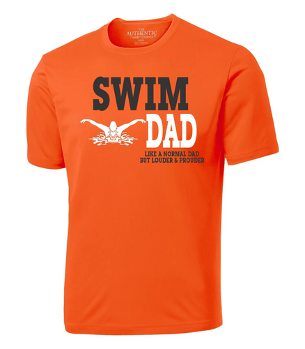 Club natation Shippagan- Swim Dad T-shirt