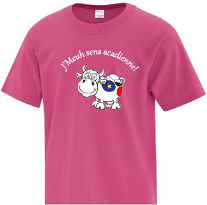 T-shirt acadien - Vache