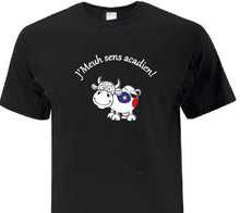 T-shirt acadien - Vache