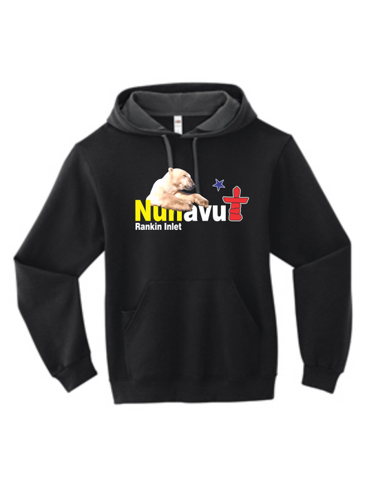Polar Bear Hooded Sweatshirt Rankin Inlet