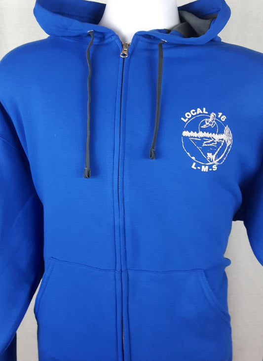 Local 16 Cagoule à fermeture éclair