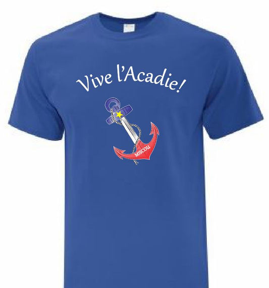 T-shirt acadien