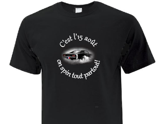 T-shirt acadien - Spin