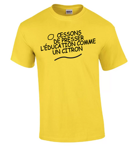 T-shirt- Citron