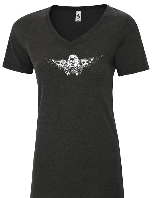 East Coast Chicks - T-shirt KOI  V-Neck coupe femme