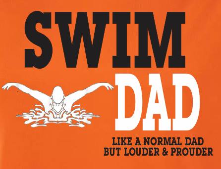 Club natation Shippagan- Swim Dad T-shirt