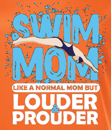 Club natation Shippagan- Swim Mom T-shirt V-neck