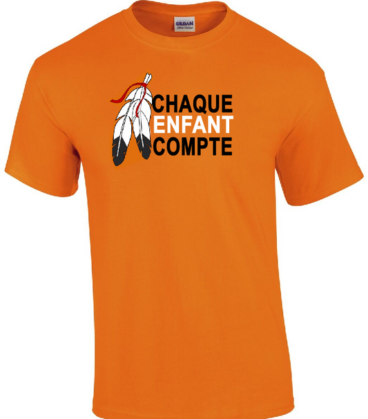 T shirt Chaque enfant compte