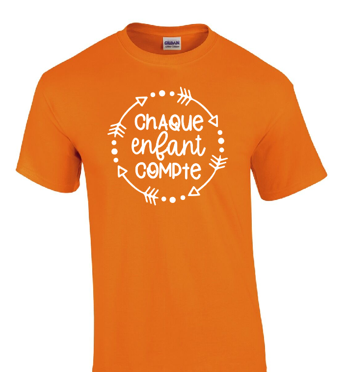 T shirt Chaque enfant compte
