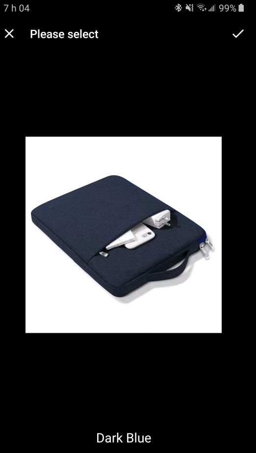 Étui pour portable de 15.6 pouces avec logo