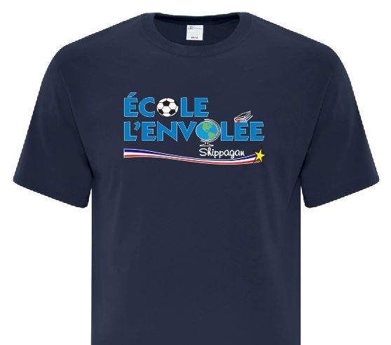 École Envolée - T-shirt 100% coton