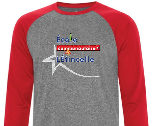 École Étincelle- Chandail manche 3/4