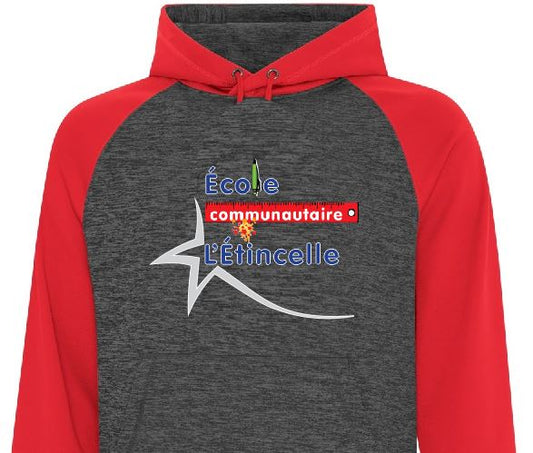 École Étincelle - Cagoule 2 couleurs