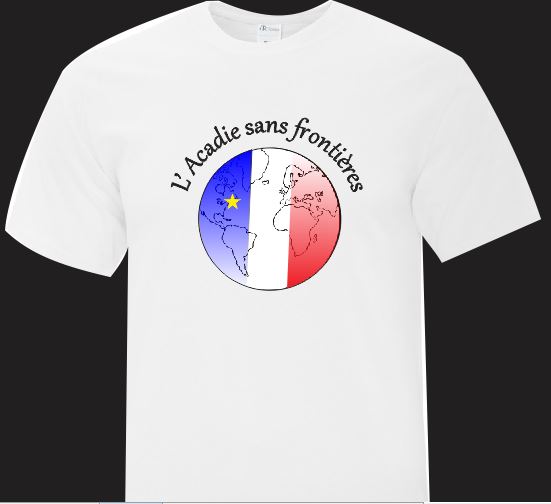 T-shirt acadien