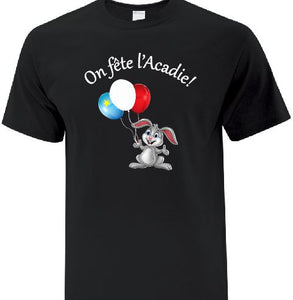 T-shirt acadien- Enfant Lapin
