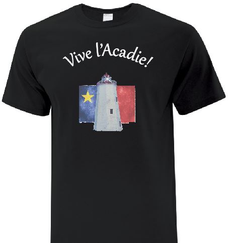 T-shirt acadien